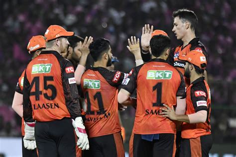 Sunrisers Hyderabad vs Rajasthan Royals Scorecard.